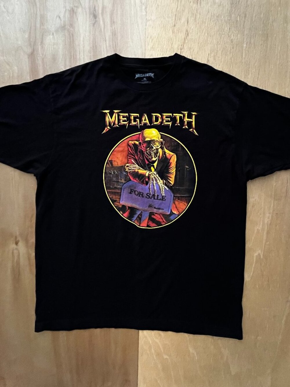 MEGADETH PEACE SELLS BUT WHO’S BUYING SHORT SLEEVE T SHIRT Men’s sz XL Black